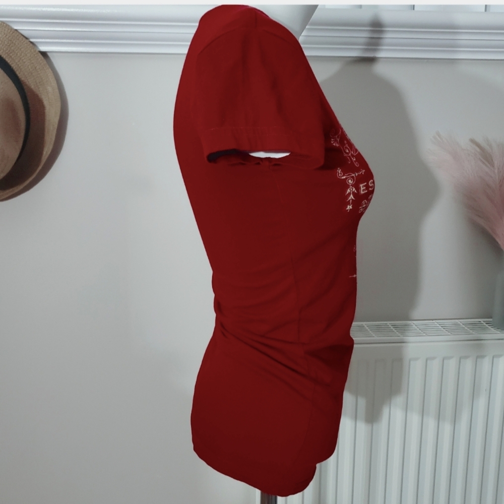 True Vintage Y2K Guess Graphic Print Tee Shirt - Picture 3 of 16